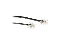 MOD KAB RJ11-RJ11 ZW   3.00M. 1 stk