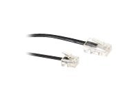 RJ45 --u003e RJ11 ZWART    5.00M. 1 stk