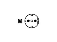 AC Line Cord EU - three wire