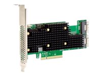 Broadcom HBA 9620-16i - Storage controller (RAID) - 16 Channel - SATA 6Gb/s / SAS 24Gb/s / PCIe 4.0 (NVMe) - RAID 0, 1, 10 - PCIe 4.0 x8