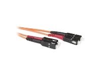 ACT SC-SC 62,5/125um OM1 Duplex fiber optic patchkabel 2 m