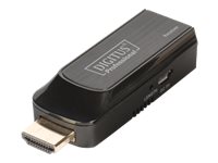 MINI HDMI EXTENDER SETFULL HD 50M CAT6/6A/7 BLACK