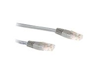 Verbindingskabel - RJ-45 (M) naar RJ-45 (M) - 2 m - UTP - CAT 6 - grijs, RAL 7045