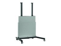 Vogel's Professional PFFE 7110 - Cart - for flat panel - black, silver - screen size: up to 85\"