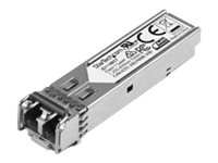 StarTech.com HPE JD118B Compatible SFP Module, 1000BASE-SX, 1GbE Multi Mode (MMF) Fiber Optic Transceiver, 1GE Gigabit Ethernet SFP, LC Connector, 550m, 850nm, DDM, HPE 5900, 12500, 5500 - Lifetime Warranty (JD118BST) - SFP (mini-GBIC) transceiver module (equivalent to: HP JD118B) - 1GbE - 1000Base-SX - LC multi-mode - up to 550 m - 850 nm
