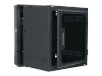 Middle Atlantic DWR 12-22PD - Cabinet - wall mountable - black - 12U - 19\"