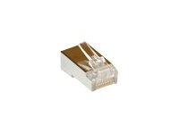 RJ45 PLUG C3 MAS.  SH. Zak 25 stk