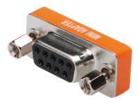 ZERO MODEM ADAPTER D-SUB9 METAL HOUSING