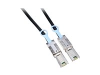 Dell - SAS external cable kit - 2 m - for PowerVault MD1200, MD1220, MD3060, MD3200, MD3220, MD3260, MD3600, MD3620