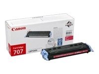 Canon 707C - Cyan - original - toner cartridge - for i-SENSYS LBP5000, LBP5100, Laser Shot LBP-5000, 5100