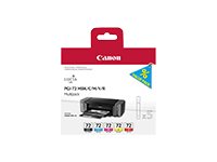 Canon PGI-72 MBK/C/M/Y/R Multipack - 5-pack - yellow, cyan, magenta, red, matte black - original - ink tank - for PIXMA PRO-10, PRO-10S, PIXUS PRO-10