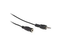 3,5MM STEREO M/F SQ    5.00M. 1 stk
