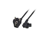 POWERCORD CEE7/7-C5 ANG  3.00M. 1 stk
