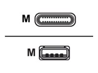CABLE USB 2M LOCKING USB-C TO USB A