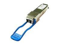Cisco - QSFP+ transceiver module - 40GbE - 40GBase-LR4 - LC single-mode - up to 10 km - 1310 nm - remanufactured - for Cisco 1, 2, Nexus 56128, 5672, 6001, 93XX, 93XXX, X9432, X9464, X9536, X9564, X9636, X9736