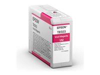 Epson T8503 - 80 ml - vivid magenta - original - ink cartridge - for SureColor P800