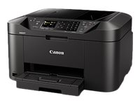 Canon MAXIFY MB2155 - Multifunction printer - colour - ink-jet - A4 (210 x 297 mm), Legal (216 x 356 mm) (original) - A4/Legal (media) - up to 18 ppm (copying) - up to 19 ipm (printing) - 250 sheets - 33.6 Kbps - Wi-Fi(n), USB host, USB 2.0