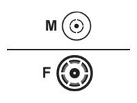 SMA(f)-SMK TS9 100mm RG174 CABLE