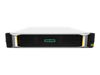 HPE Modular Smart Array 1050 Dual Controller SFF Storage - Hard drive array - 0 TB - 24 bays (SAS-3) - SAS 12Gb/s (external) - rack-mountable - 2U