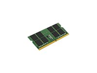 Kingston ValueRAM - DDR4 - module - 16 GB - SO-DIMM 260-pin - 3200 MHz / PC4-25600 - CL22 - 1.2 V - unbuffered - non-ECC - for Intel Next Unit of Computing 12 Pro Kit - NUC12WSHi3, 12 Pro Kit - NUC12WSKi5