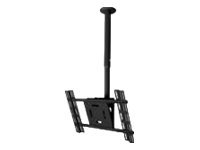 B-TECH BT8427 - Mounting kit (ceiling mount) - telescopic - for LCD display - black - screen size: 21\" - 50\" - ceiling mountable