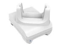 TC21/TC26 HEALTHCARE WHITE SINGLE SLOT CHARGE ONLY CRADLE SUPPORTS DEVICE WITH/WITHOUT TRIGGER GUN POWER SUPPLY/USB C CABLE SOLD SEPARATELY (PWR-WUA5V12W0XX CBL-TC5X-USBC2A-01