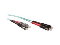 ACT SC-SC 50/125um OM3 Duplex fiber optic patchkabel 1 m
