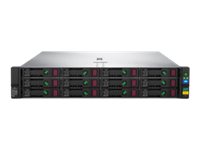 HPE StoreEasy 1660 - NAS server - 12 bays - 16 TB - rack-mountable - SATA 6Gb/s / SAS 12Gb/s - HDD 2 TB x 8 - RAID RAID 0, 1, 5, 6, 10, 50, 60, 1 ADM, 10 ADM - RAM 16 GB - Gigabit Ethernet - iSCSI support - 2U