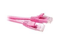 ACT - Patch cable - RJ-45 (M) - RJ-45 (M) - 50 cm - UTP - CAT 6 - snagless, booted - pink, RAL 4003