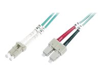FO PATCH CORD DUPLEX LC TO SC MM OM4 5
