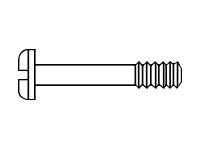 (3PK) SCREW CAPTIVE S.S
