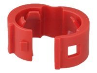 Panduit Patch Cord Color Band - Cable marker - red (pack of 25)