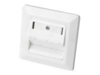 DIGITUS FACEPLATE FOR KEYSTONE JACKS 3X