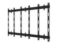 B-TECH System X BT9340-SON-CRY - Mounting kit - for 4x4 dvLED video wall - black - wall-mountable