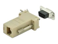 ADAPTOR DB9 RJ45 MODULAR DB9 M RJ45