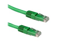 CAT6A U/UTP LSZH GREEN   5.00M. 1 stk