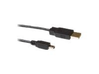 ACT - USB-kabel - USB (M) naar mini USB type B (M) - 5 m - zwart