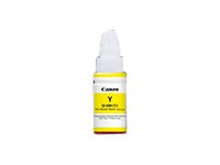 Canon GI 490 Y - 70 ml - yellow - original - ink refill - for PIXMA G1400, G1410, G1411, G2400, G2410, G3400, G3411, G3415, G4400, G4411