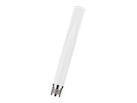 Zyxel ANT2105 - Antenna - 4.5 dBi (for 2.4 - 2.483 GHz), 7 dBi (for 5.15 - 5.875 GHz) - omni-directional - outdoor - grey (pack of 2)