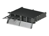 Panduit HD Flex - Network device enclosure - black - 2U - 19\"