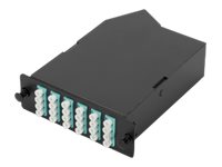 MPO/MTPcassette for 3 cassettes panel OS