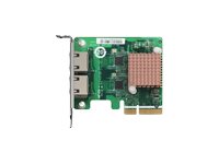 QNAP QXG-2G2T-I225 - Network adapter - PCIe 2.0 x2 low profile - 2.5GBase-T x 2 - for QNAP QGD-1600, TS-1232, 1253, 251, 253, 432, 453, 653, 832, 853, h1283, h977, TVS-672, 872