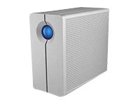 LaCie 2big Quadra - Hard drive array - 8 TB - 2 bays - HDD 4 TB x 2 - FireWire 800, USB 3.0 (external)