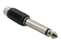 VERLOOP 6.3 MM/RCA MF. 1 stk