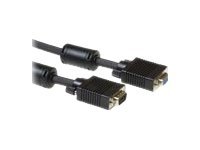 ACT High Performance VGA verlengkabel male-female zwart 15 m
