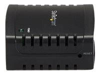 StarTech.com 10/100Mbps Ethernet to USB 2.0 Network Print Server - Windows 10 - LPR - LAN USB Print Server Adapter (PM1115U2) - Print server - USB 2.0 - 10/100 Ethernet - black - for P/N: SVA5H2NEUA
