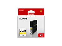 Canon PGI-2500XL Y - 19.3 ml - High Yield - yellow - original - ink tank - for MAXIFY iB4050, iB4150, MB5050, MB5150, MB5155, MB5350, MB5450, MB5455