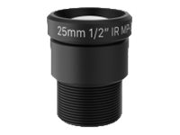 AXIS - CCTV lens - 1/2\" - M12 mount - 25 mm - f/2.4 (pack of 4) - for AXIS Q6010-E, Q6100-E 50 Hz