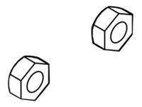 HEXAGON NUT NH4-1