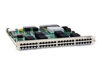 Cisco Catalyst 6800 Series Gigabit Ethernet Copper Module with DFC4 - Expansion module - 1000Base-T x 48 - refurbished - for Catalyst 6807-XL, 6880-X-Chassis (XL Tables)